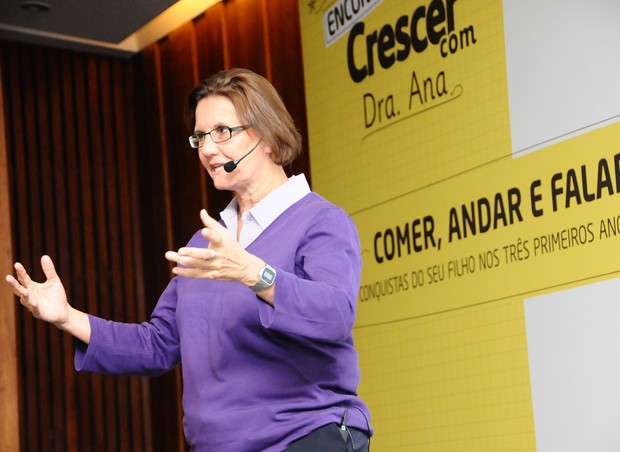 Dra. Ana Maria Escobar no evento da Rev. Crescer (Foto: Sylvia Gosztonyi / Editora Globo)
