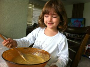 Manu com a mão na massa