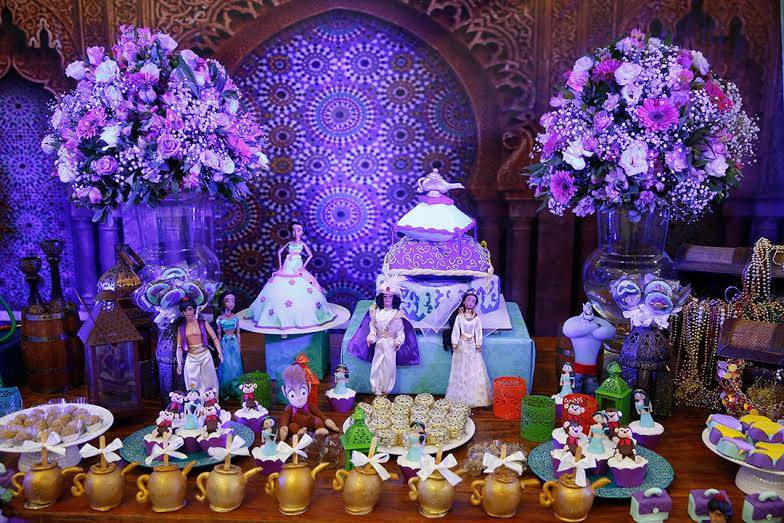 Festa da Jasmine (mesa de doces)