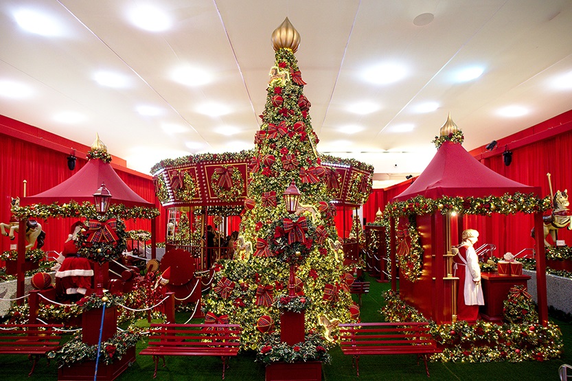 Decoração de Natal do Shopping Center Norte