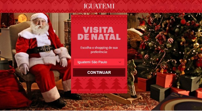 Visita de Natal Shoppings Iguatemi