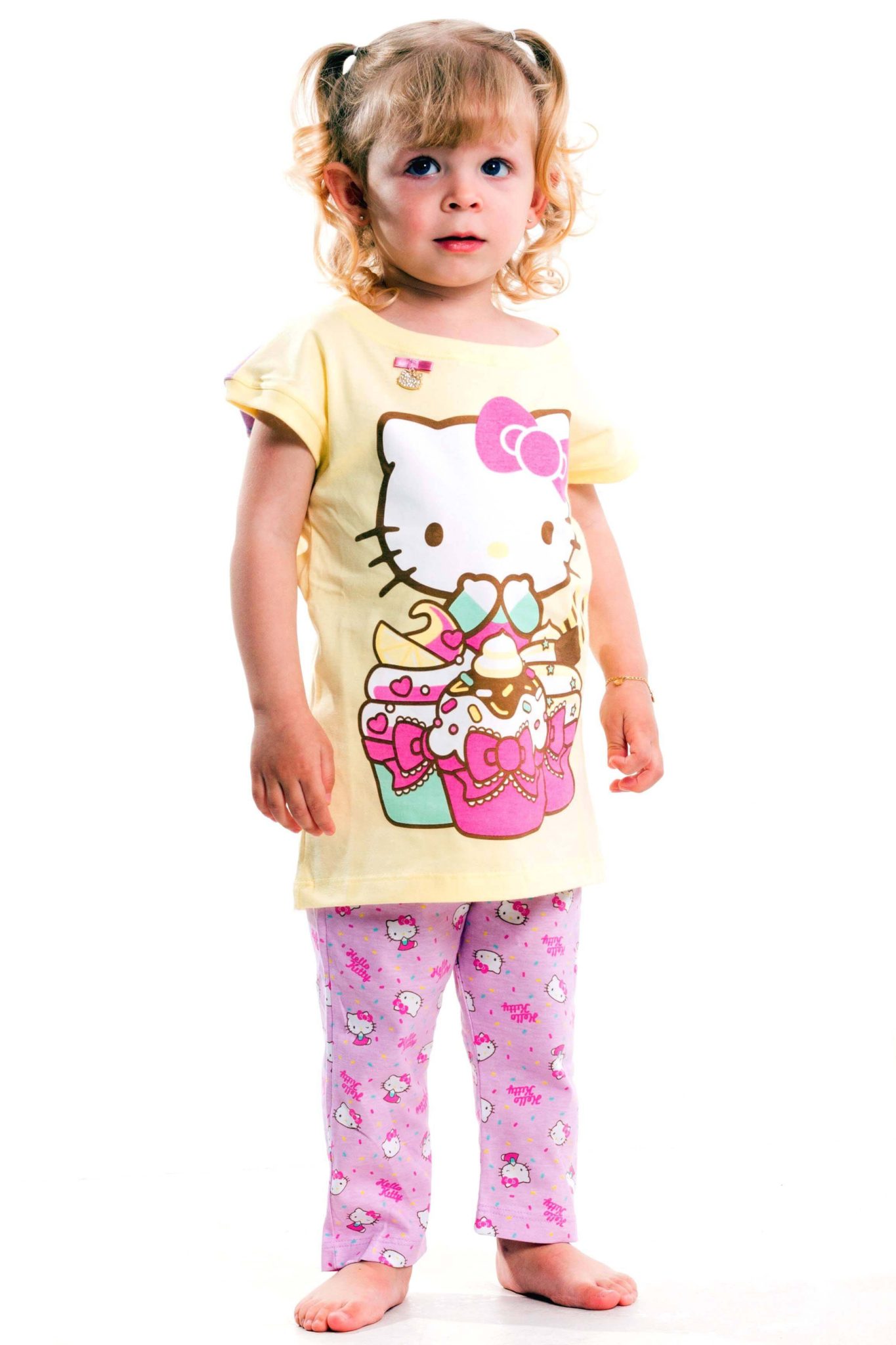 Pijama infantil Capri Kids com estampa da Hello Kitty da loja virtual Pijamas for you