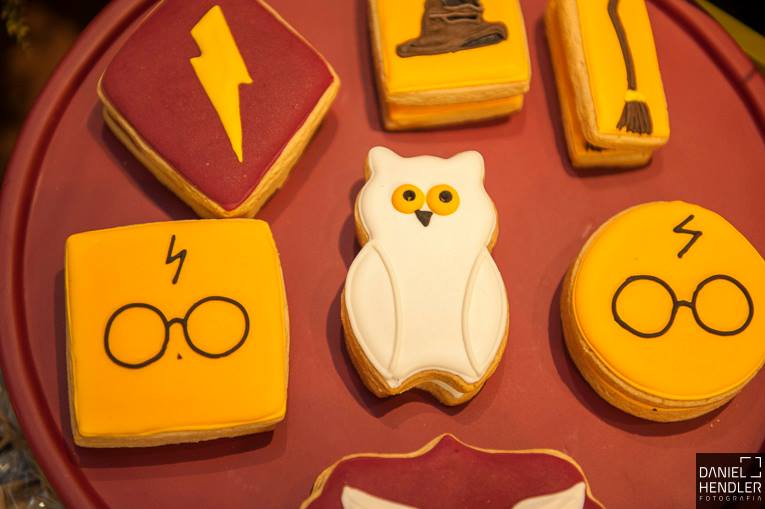 Festa Harry Potter: biscoitos personalizados