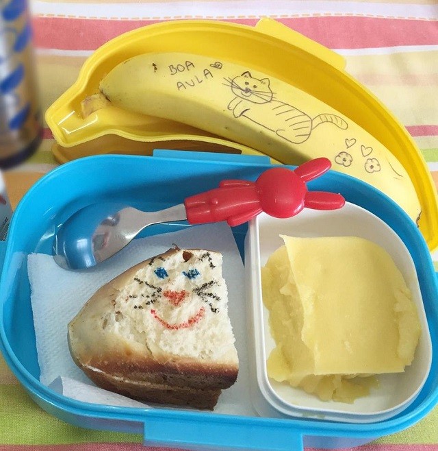 lanchinhos de crianças