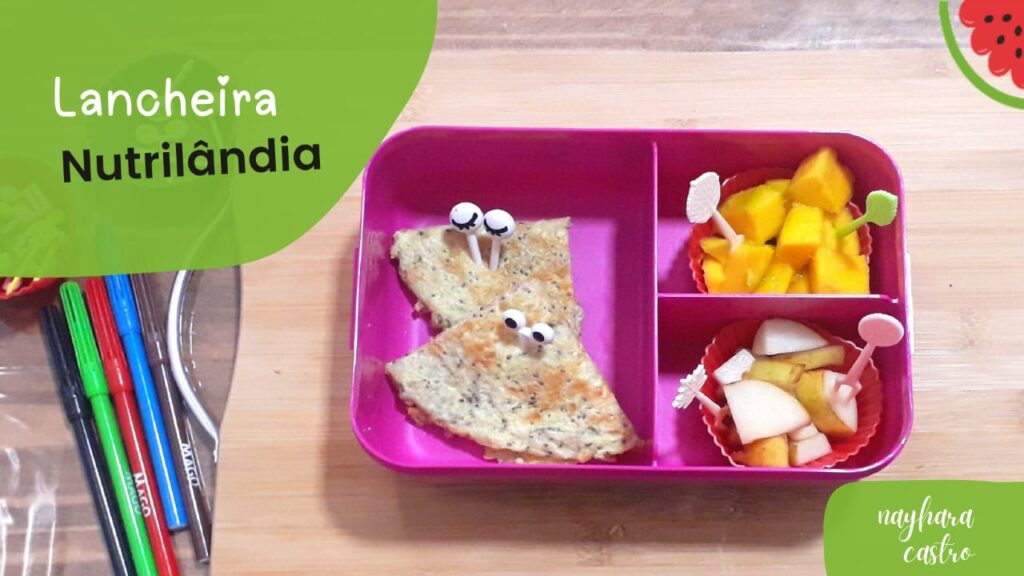 Lancheira escolar nutritiva